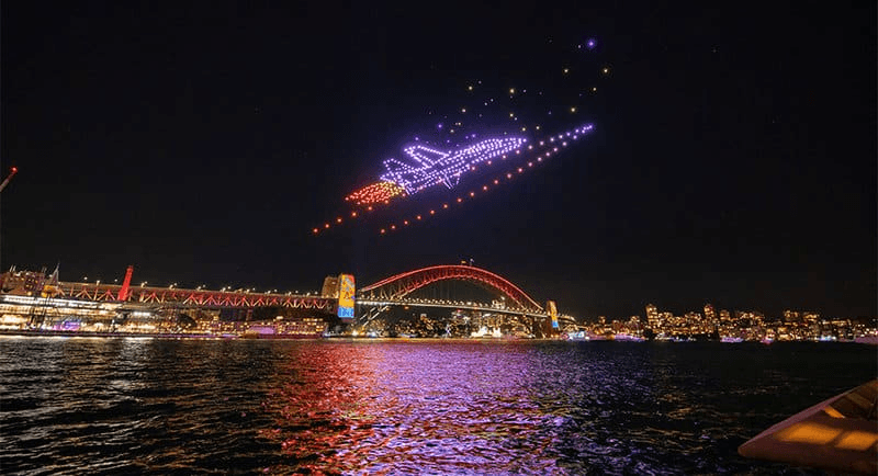 Drone show tại Phú Quốc - Điểm đến du lịch nghỉ dưỡng