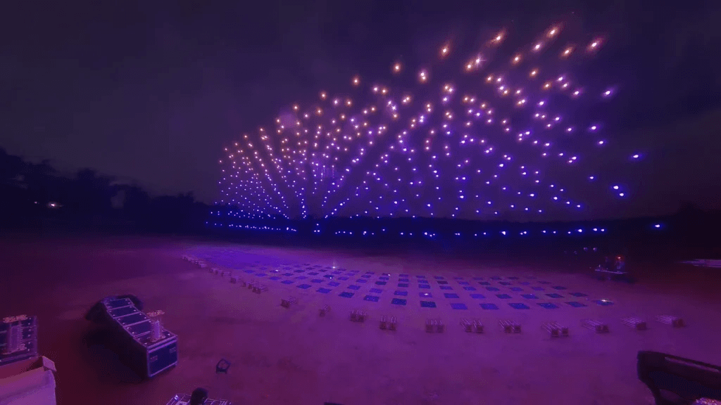 Drone Show 200 Con: Gói Trung Cao Cấp Cho Sự Kiện Lớn 2026